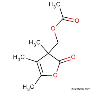Molecular Structure of 62499-87-0 (2(3H)-Furanone, 3-[(acetyloxy)methyl]-3,4,5-trimethyl-)