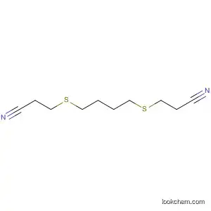 Molecular Structure of 62508-37-6 (Propanenitrile, 3,3'-[1,4-butanediylbis(thio)]bis-)