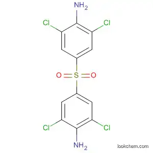 Molecular Structure of 62532-21-2 (Benzenamine, 4,4'-sulfonylbis[2,6-dichloro-)