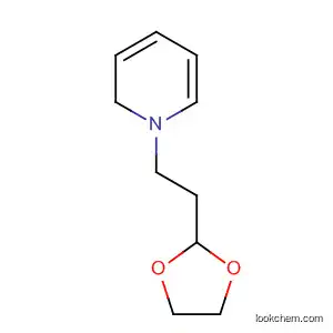Molecular Structure of 62562-90-7 (Pyridine, 1-[2-(1,3-dioxolan-2-yl)ethyl]-1,2-dihydro-)