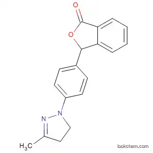 Molecular Structure of 62633-26-5 (1(3H)-Isobenzofuranone,
3-[4-(4,5-dihydro-3-methyl-1H-pyrazol-1-yl)phenyl]-)