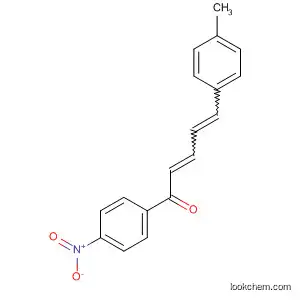 Molecular Structure of 62643-83-8 (2,4-Pentadien-1-one, 5-(4-methylphenyl)-1-(4-nitrophenyl)-)