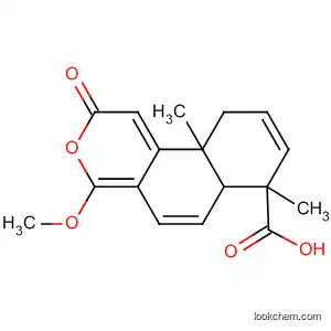 Molecular Structure of 62660-12-2 (2H-Naphtho[2,1-c]pyran-7-carboxylic acid,
dodecahydro-4-methoxy-7,10a-dimethyl-2-oxo-)