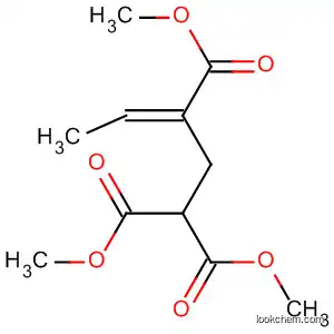 Molecular Structure of 62679-28-1 (3-Pentene-1,1,3-tricarboxylic acid, trimethyl ester, (E)-)