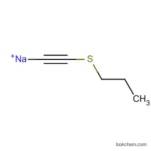 Molecular Structure of 62679-80-5 (Sodium, [(propylthio)ethynyl]-)