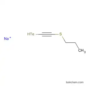 Molecular Structure of 62679-84-9 (Ethynetellurol, (propylthio)-, sodium salt)