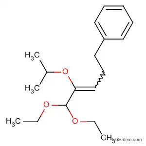 Molecular Structure of 62679-86-1 (Benzene, [5,5-diethoxy-4-(1-methylethoxy)-3-pentenyl]-)