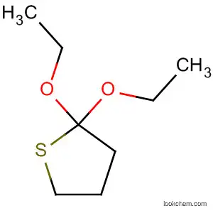 Molecular Structure of 62686-85-5 (Thiophene, 2,2-diethoxytetrahydro-)