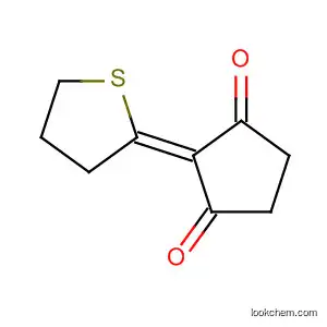 Molecular Structure of 62686-87-7 (1,3-Cyclopentanedione, 2-(dihydro-2(3H)-thienylidene)-)