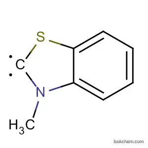 Molecular Structure of 62689-06-9 (2(3H)-Benzothiazolylidene, 3-methyl-)