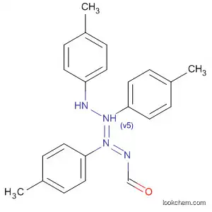 Molecular Structure of 62732-25-6 (Diazenecarboxaldehyde, (4-methylphenyl)-,
bis(4-methylphenyl)hydrazone)