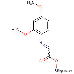 Molecular Structure of 62732-80-3 (Acetic acid, [(2,4-dimethoxyphenyl)imino]-, methyl ester)