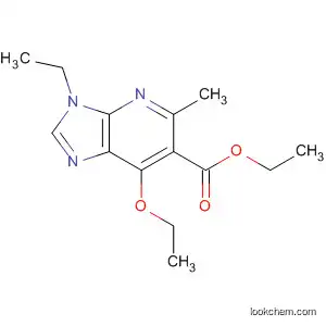 Molecular Structure of 62759-00-6 (3H-Imidazo[4,5-b]pyridine-6-carboxylic acid, 7-ethoxy-3-ethyl-5-methyl-,
ethyl ester)
