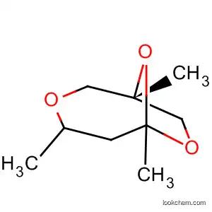 Molecular Structure of 62759-58-4 (3,7,9-Trioxabicyclo[4.2.1]nonane, 1,4,6-trimethyl-, endo-)