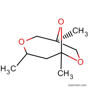 Molecular Structure of 62759-59-5 (3,7,9-Trioxabicyclo[4.2.1]nonane, 1,4,6-trimethyl-, exo-)