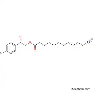 Molecular Structure of 62759-78-8 (Undecanoic acid, 11-cyano-, 2-(4-bromophenyl)-2-oxoethyl ester)