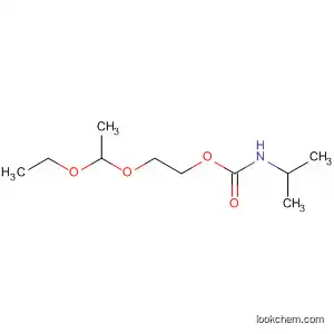 Molecular Structure of 62788-87-8 (Carbamic acid, (1-methylethyl)-, 2-(1-ethoxyethoxy)ethyl ester)