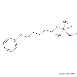 Molecular Structure of 62806-66-0 (Carbamothioic acid, dimethyl-, S-(5-phenoxypentyl) ester)