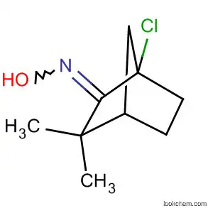 Molecular Structure of 62853-90-1 (Bicyclo[2.2.1]heptan-2-one, 1-chloro-3,3-dimethyl-, oxime)