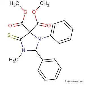 Molecular Structure of 62872-01-9 (4,4-Imidazolidinedicarboxylic acid, 1-methyl-2,3-diphenyl-5-thioxo-,
dimethyl ester)