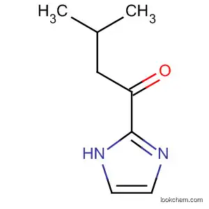 Molecular Structure of 62874-47-9 (1-Butanone, 1-(1H-imidazol-2-yl)-3-methyl-)