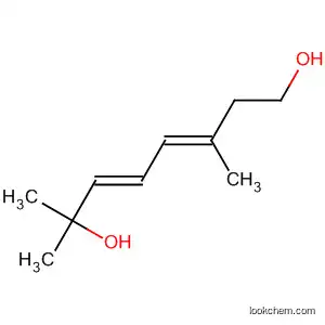 Molecular Structure of 62875-09-6 (3,5-Octadiene-1,7-diol, 3,7-dimethyl-, (E,E)-)