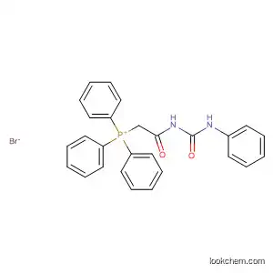 Molecular Structure of 62879-54-3 (Phosphonium, [2-oxo-2-[[(phenylamino)carbonyl]amino]ethyl]triphenyl-,
bromide)