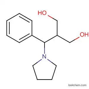 Molecular Structure of 62904-64-7 (1,3-Propanediol, 2-(phenyl-1-pyrrolidinylmethyl)-)