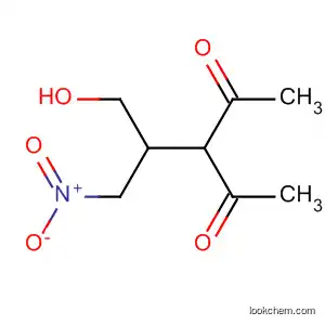 Molecular Structure of 62907-68-0 (2,4-Pentanedione, 3-[1-(hydroxymethyl)-2-nitroethyl]-)