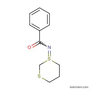 Molecular Structure of 62936-66-7 (1,3-Dithiane, 1-(benzoylimino)-1,1-dihydro-)
