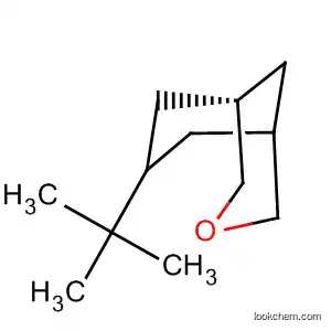 Molecular Structure of 62936-72-5 (3-Oxabicyclo[3.3.1]nonane, 7-(1,1-dimethylethyl)-, exo-)