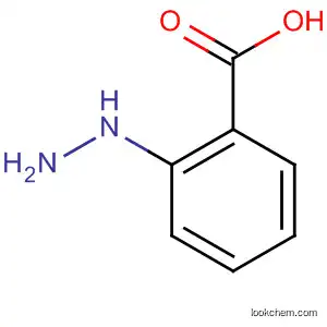 Molecular Structure of 63022-00-4 (Benzoic acid, hydrazino-)