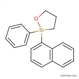 Molecular Structure of 63319-71-1 (1-Oxa-2-silacyclopentane, 2-(1-naphthalenyl)-2-phenyl-, (S)-)