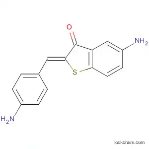 Molecular Structure of 63329-75-9 (Benzo[b]thiophen-3(2H)-one, 5-amino-2-[(4-aminophenyl)methylene]-,
(Z)-)