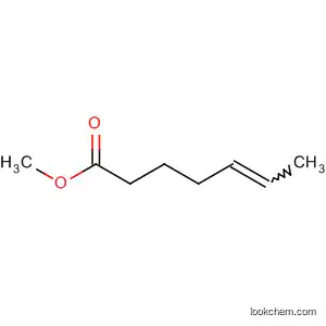 Molecular Structure of 63329-96-4 (5-Heptenoic acid, methyl ester)