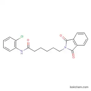 Molecular Structure of 63329-99-7 (2H-Isoindole-2-hexanamide, N-(2-chlorophenyl)-1,3-dihydro-1,3-dioxo-)