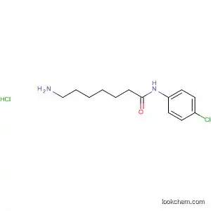 Molecular Structure of 63330-02-9 (Heptanamide, 7-amino-N-(4-chlorophenyl)-, monohydrochloride)