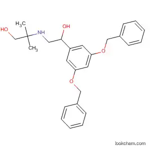 Molecular Structure of 63546-96-3 (Benzenemethanol,
a-[[(2-hydroxy-1,1-dimethylethyl)amino]methyl]-3,5-bis(phenylmethoxy)-)