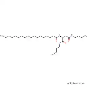 Molecular Structure of 63663-32-1 (Butanediamide, N,N'-dibutyl-2-[(1-oxooctadecyl)amino]-, (2S)-)