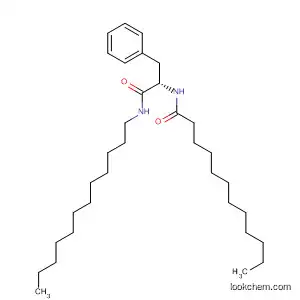 Molecular Structure of 63663-50-3 (Benzenepropanamide, N-dodecyl-a-[(1-oxododecyl)amino]-, (S)-)