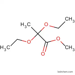 Molecular Structure of 63892-24-0 (Propanoic acid, 2,2-diethoxy-, methyl ester)