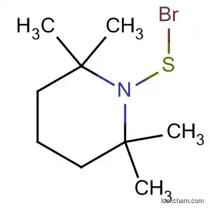 Molecular Structure of 64118-97-4 (1-Piperidinesulfenyl bromide, 2,2,6,6-tetramethyl-)