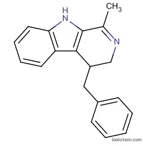 Molecular Structure of 64129-45-9 (3H-Pyrido[3,4-b]indole, 4,9-dihydro-1-methyl-4-(phenylmethyl)-)