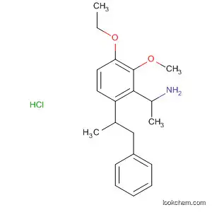 Molecular Structure of 64339-65-7 (Benzeneethanamine, 4-ethoxy-3-methoxy-N-(1-methyl-2-phenylethyl)-,
hydrochloride)