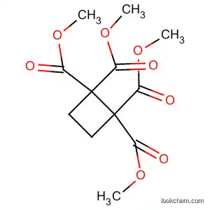 Molecular Structure of 64374-98-7 (1,1,2,2-Cyclobutanetetracarboxylic acid, tetramethyl ester)