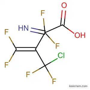 Molecular Structure of 64431-51-2 (Carbonimidic difluoride, [1-(chlorodifluoromethyl)-2,2-difluoroethenyl]-)