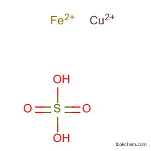 Molecular Structure of 64448-19-7 (Sulfuric acid, copper(2+) iron(2+) salt)
