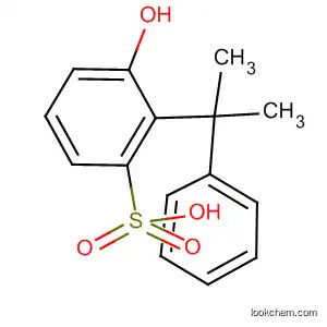 Molecular Structure of 64466-44-0 (Benzenesulfonic acid, hydroxy(1-methyl-1-phenylethyl)-)