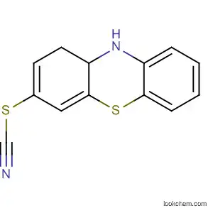 Molecular Structure of 64479-90-9 (Thiocyanic acid, [1,10'-bi-10H-phenothiazine]-3,3',7,7'-tetrayl ester)