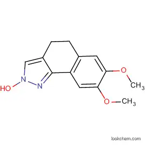 Molecular Structure of 64480-07-5 (2H-Benz[g]indazole, 4,5-dihydro-7,8-dimethoxy-, monohydrate)